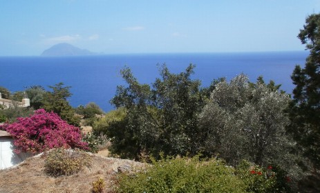 A view of Filicudi Island from my terrace